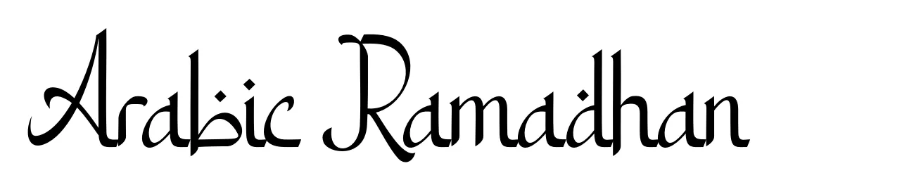 Arabic Ramadhan